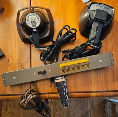 Lote de 3 luces, 2 soportes superiores para super 8 y una lámpara Brownie 2 luces de película Foto 1 de 4