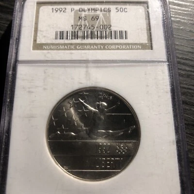 1992 P Olympics  Liberty Half Dollar - Image 1 of 2