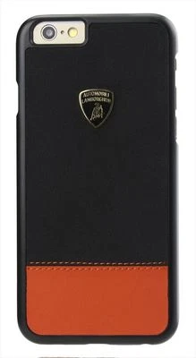 Lamborghini SC-D1 custodia posteriore in vera pelle per iPhone 6 Plus RD VENDITORE USA - Immagine 1 di 2
