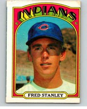 1972 O-Pee-Chee Baseball #59 Fred Stanley  Cleveland Indians V66103