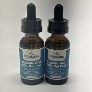 QRxLabs Glycolic Acid 30% Gel Peel with Chamomile & Green Tea Extracts Ex 01/26 - Picture 1 of 5