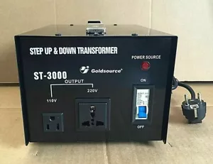 TRANSFORMADOR DE CORRIENTE 3000W PASA DE 220V A 110V Y DE 110 A 220V CONVERTIDOR - Bild 1 von 3