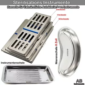 Sterilisationskassette Nierenschale Instrumentenschale Aufbewahrung Ablage Tray - Bild 1 von 6