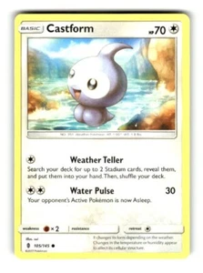 Pokemon S&M Guardians Rising Castform 105/145 - Picture 1 of 4