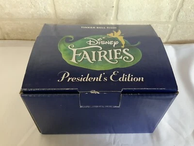 Edición President Tinker Bell de Disney Fairies 2012 adorno de Navidad nuevo en caja Foto 1 de 4