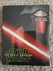 Star Wars : The Force Awakens STEELBOOK (Blu Ray + DVD + Digital) - Best Buy - Picture 1 of 2
