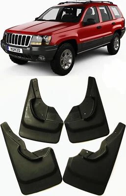 New Splash Guards Mud Flaps For 1994-2004 Jeep Grand Cherokee Laredo WJ - Image 1 of 4