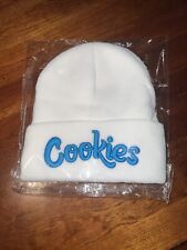 Cookies Beanie, Cookies Blue Embroidered, Unisex, Warm, One Size Fits All