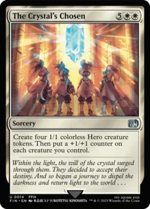 0014 The Crystal's Chosen FFIII FIN Final Fantasy MTG Card SHIPS NOW - Picture 1 of 1