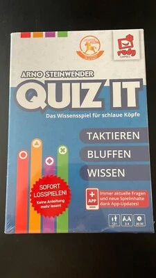 Quiz IT Arno Steinwender Rudy Games OVP Neu Taktieren Bluffen Wissen - Bild 1 von 4