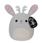 Squishmallows Coralie Cream Jackalope With White Fuzzy Belly Select Series 12In