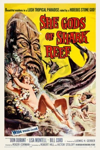 She Gods of Shark Reef 1958 II Movie Poster - Picture 1 of 1