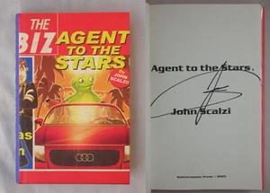 Signed 1st Ed AGENT TO THE STARS John Scalzi 2005 HARDCOVER SUBTERRANEAN PRESS - Picture 1 of 8