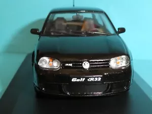 VW Golf IV R32 4 Motion AWD Black/Black interior. Solido 1:43rd New Model - Picture 1 of 6