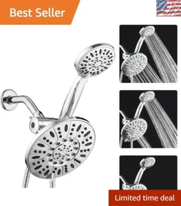 Luxus 3-Wege Regendusche & Handbrause Combo - 6 Einstellungen mit 72 Zoll Schlauch - Bild 1 von 9