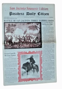 Giornale cittadino quotidiano Pasadena 21 aprile 1961 Pasadena, Texas San Jacinto Ed. - Foto 1 di 4