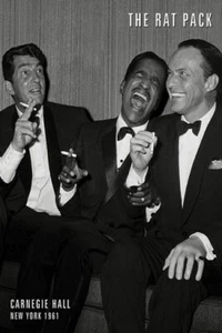 THE RAT PACK POSTER Carnegie Hall 1961 Frank Sinatra - PRINT IMAGE PHOTO -PW0 - Picture 1 of 1