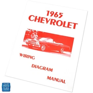 1965 Chevrolet Impala Bel Air Wiring Diagram Manual Brochure Each - Picture 1 of 3