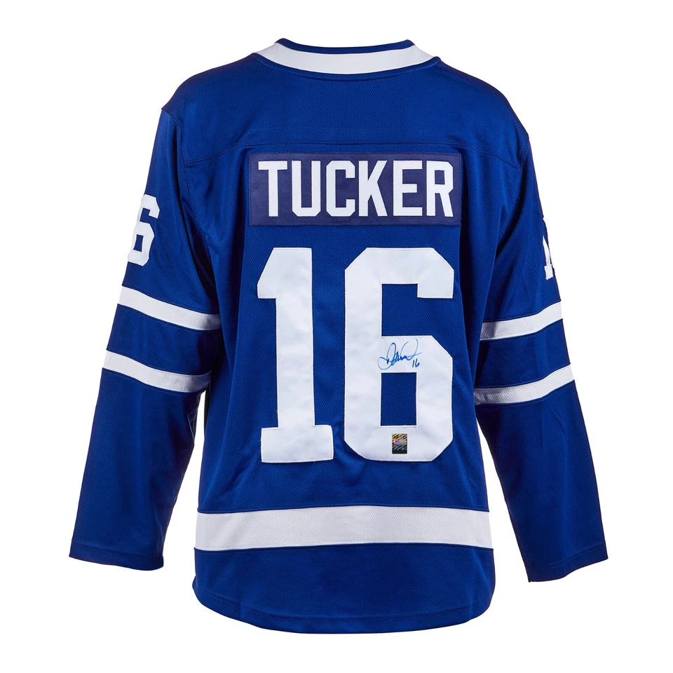 Darcy Tucker Signed Toronto Maple Leafs Fanatics Home Jersey - Image 1 of 1