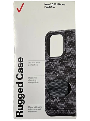 Funda Original Verizon Serie Resistente para iPhone 14 Pro Camuflada Foto 1 de 2