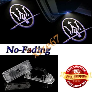 No fading Car LED Door Courtesy Projector Light For Maserati GranTurismo 2012-19 - Picture 1 of 11