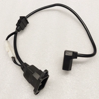 PDU UPS 17" IEC Power Cord Cable Extender W/ On/Off Toggle Switch Male to Female - Image 1 of 2