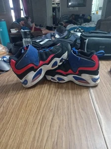 Nike Air Griffey Black/Royal Blue/Red DZ5275-001 Size 6.5Y - Picture 1 of 17