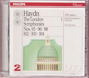 Haydn: The London Symphonies - Nos. 95, 96, 98 & 102 - 104 *New/Sealed 2CD Set* - Picture 1 of 2
