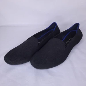 Rothys Loafers 8.5 Black Flat Ballet Round Toe - Picture 1 of 7