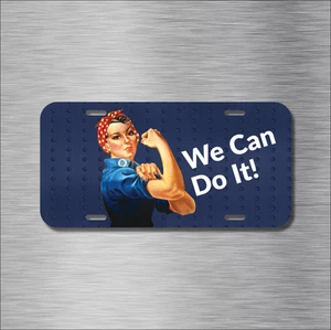 NEW Rosie the Riveter US Women Icon  License Plate CAR SUV Truck - Picture 1 of 2