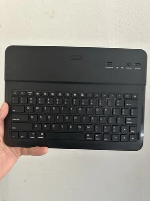 PointMobl Bluetooth Tablet Keyboard Case Black Mobile iOS/Android - Image 1 of 3