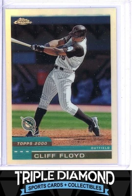 2000 Topps cromo #252 Cliff Floyd refractor Marlins L453 Foto 1 de 2