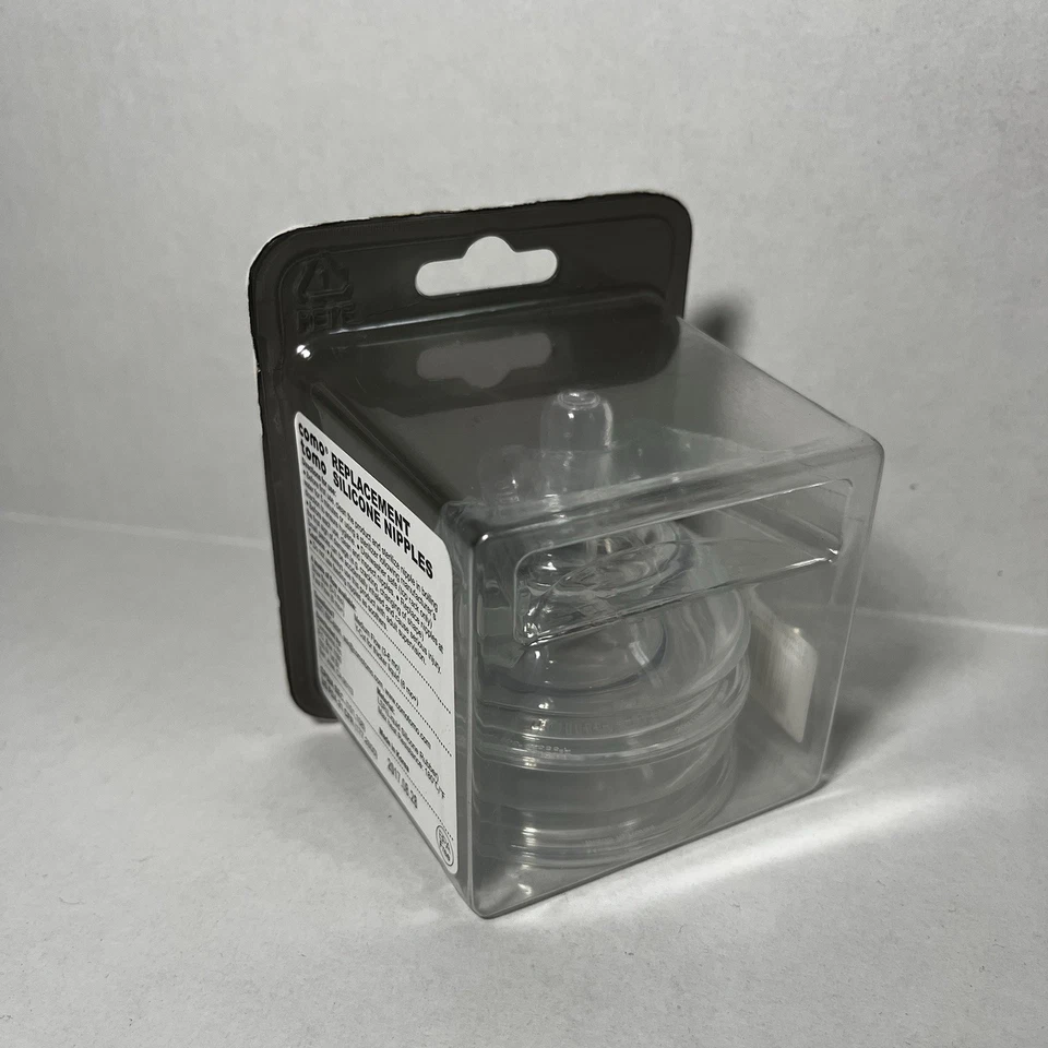 Comotomo Replacement Bottle Nipples Variable Flow Y Cut For Thicker Liquids 2 Pk - Image 1 of 1