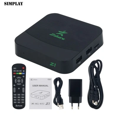 GTMEDIA Zshare Z1 2GB+16GB TV Box 4K Set Top Box w/ Brazilian Portuguese - Image 1 of 4
