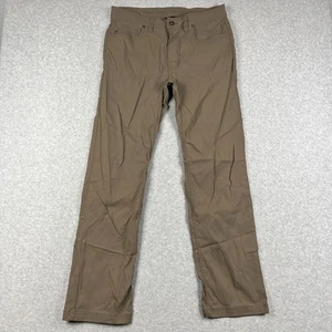 Prana Brion II Slim Wanderhose Stretch 33x32 Herren Beige Trail Outdoor Angeln - Bild 1 von 10