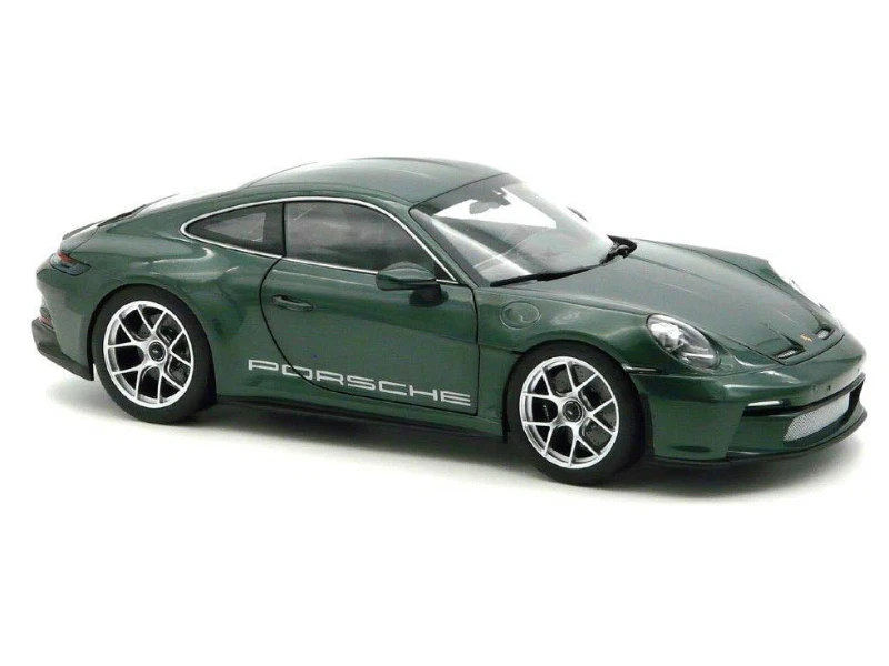 2023 Porsche 911 S/T - зеленый металлик литая модель масштаб 1:18 - Norev 187472 - Изображение 1 из 1