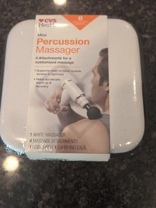 Mini Percussion Massager With 4 Attachments And 8 Adjustable Speeds - Picture 1 of 6