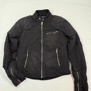 Polo Ralph Lauren Damen Steppjacke schwarz Moto Biker XS schwarz - Bild 1 von 10