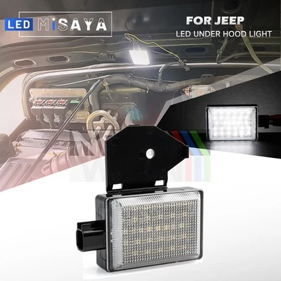 1x LED Under Hood Courtesy Light For Jeep Grand Cherokee 98-01 Wrangler 98-07 - Image 1 of 4