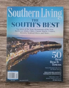 Southern Living Magazine - April 2025 -The South’s Best / 50 Best Beach Towns - Foto 1 di 21