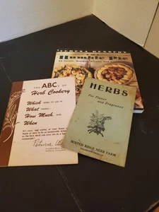 Vintage Cookbook Humble Pie Herb Pamphlets - Picture 1 of 3
