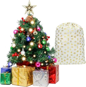 24" Prelit Tabletop Christmas Tree With Decoration Kit and Gift Box - Picture 1 of 9