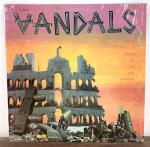 The VANDALS When In Rome Do As 1984 Vinyl LP National Trust NTR-884 VG++ SHRINK