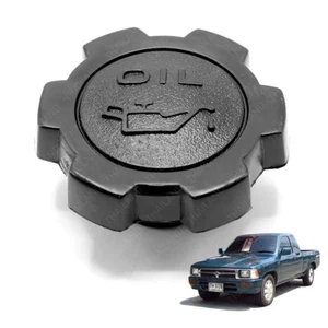 Engine Oil Filler Cap Cover Black Trim Fits Toyota Hilux Mighty-X 1988 - 2001 - Picture 1 of 3