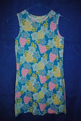 Girls CIRCO Multi Color Floral Design Sleeveless Knit Dress Size L 10/12 - Image 1 of 4