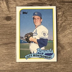 1989 Topps Jeff Montgomery Kansas City Royals #116 - Picture 1 of 2