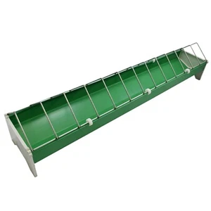Hayberry Ground Feeding Trough 100cm Poultry Feeder Chicken Quail Pheasant Duck - Picture 1 of 1