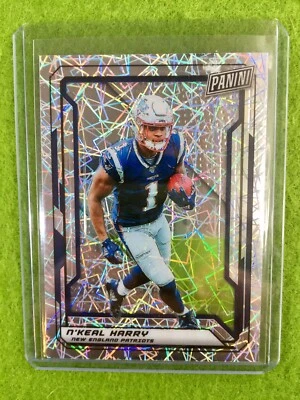 N'KEAL HARRY ROOKIE CARD JERSEY #1 PATRIOTS PRIZM /99 SP RC 2019 National VIP SP - Image 1 of 4