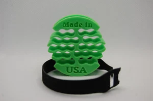 24 Cable Green Ethernet Comb/Organizer - Cat 5/6 A UTP - Comes With Tie - USA - Picture 1 of 3