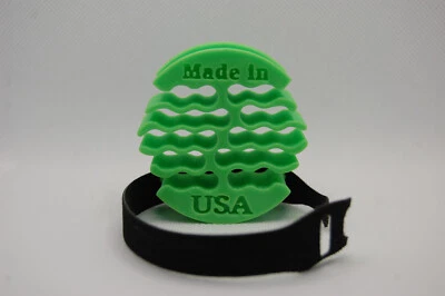 24 Cable Green Ethernet Comb/Organizer - Cat 5/6 A UTP - Comes With Tie - USA - Image 1 of 3